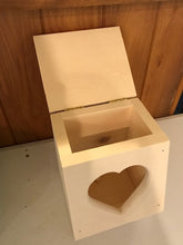 Load image into Gallery viewer, Heart Shaped Rabbit Hay Feeder mini