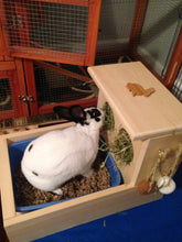 Load image into Gallery viewer, Rabbit Hay Feeder With Litter Box