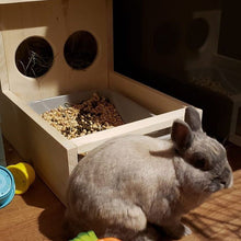 Load image into Gallery viewer, Rabbit Hay Feeder With Litter Box