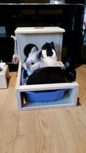 Load image into Gallery viewer, Rabbit Hay Feeder With Litter Box