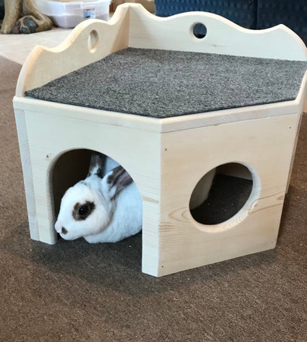 Bunny rabbit corner castle house