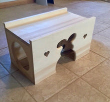 Load image into Gallery viewer, Rabbit tunnel house with three doors
