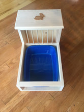 Load image into Gallery viewer, Rabbit Hay Feeder With Litter Box, dowel model

