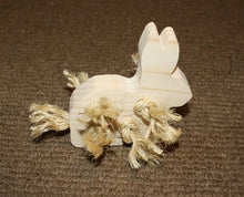 Load image into Gallery viewer, Bunny rabbit shaped toy for pet rabbits

